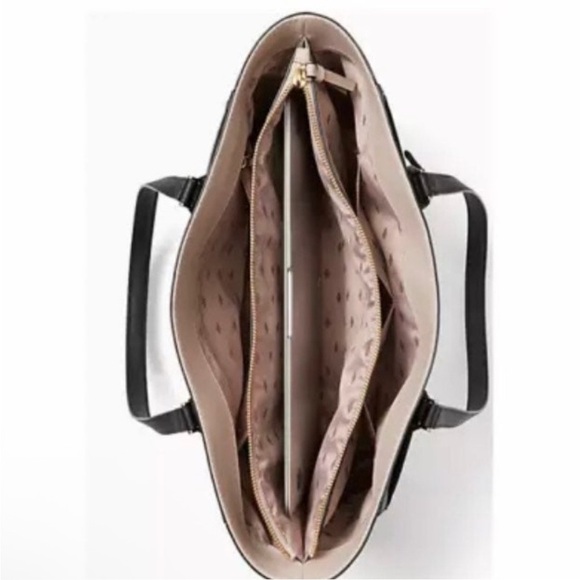 EUC Kate Spade Cameron Colorblock Saffiano Leather Laptop Tote Bag - Picture 15 of 16